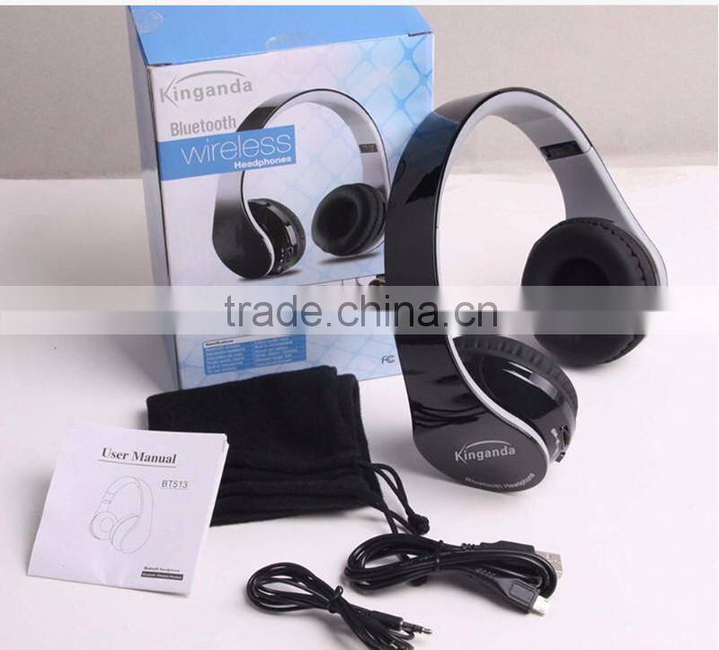 Wireless Folding Bluetooth Headphone Headset Hands-free with Mic Wireless Folding Bluetooth Headphone Headset