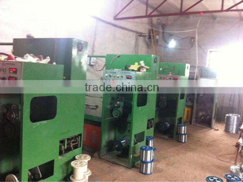 High efficiency electro-galvanized wire drawing machine (simple operation)