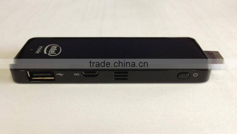 Top Quality Smart Intel Mini PC 2GB+2GB smart tv box OTT Mini supports windows8.1 android 4.4