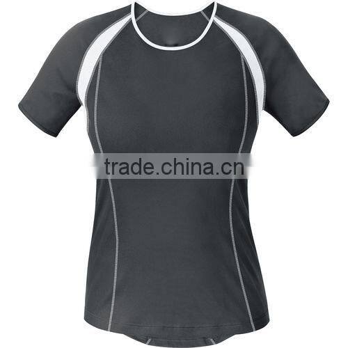 Custom simple comfortable women running shirt