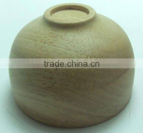 Natural Bamboo Rice Soup Salad Bowl