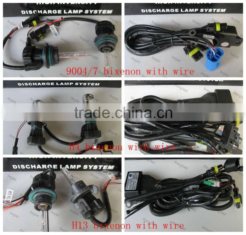 ShengWell Auto factory HID Xenon bulb single beam h/l beam bixenon hid xenon light 12v24v35w55w patented design auto xenon bulb