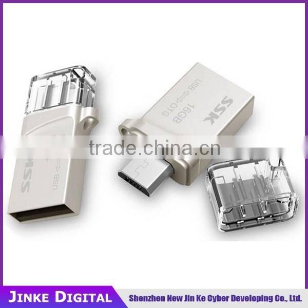 2016 hot selling mobile phone flash drive ,8gb OTG swivel twister usb flash drive