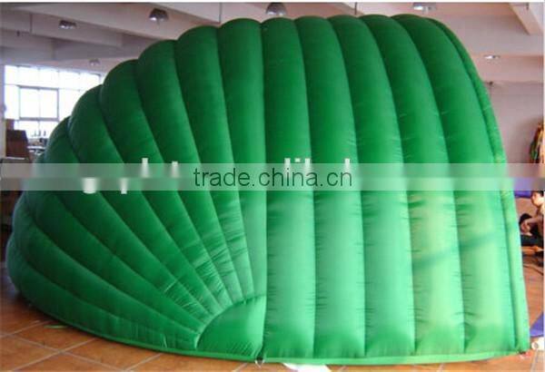 Charming&hot sale cube inflatable tent /photo booth with led tent/ inflatable watermelon style tent booths for display