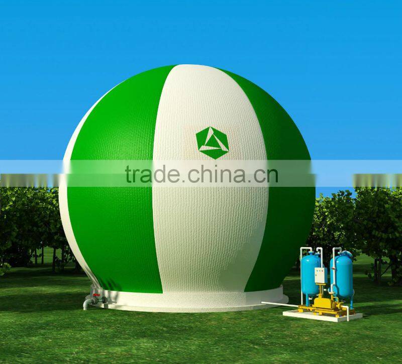 China Puxin Excellent Safety Feature Household 4m3 Biogas Anaerobic Digester