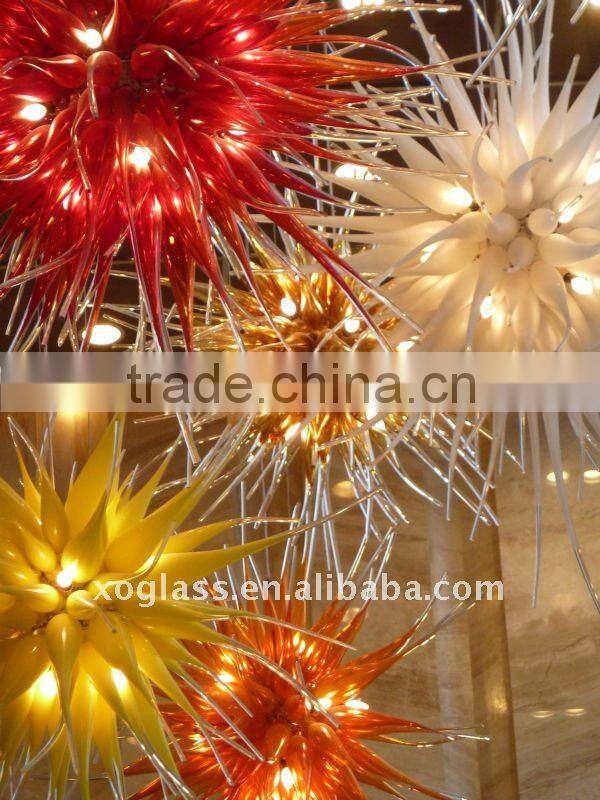 crystal chandelier xo-201106 and hand blown glass chandelier