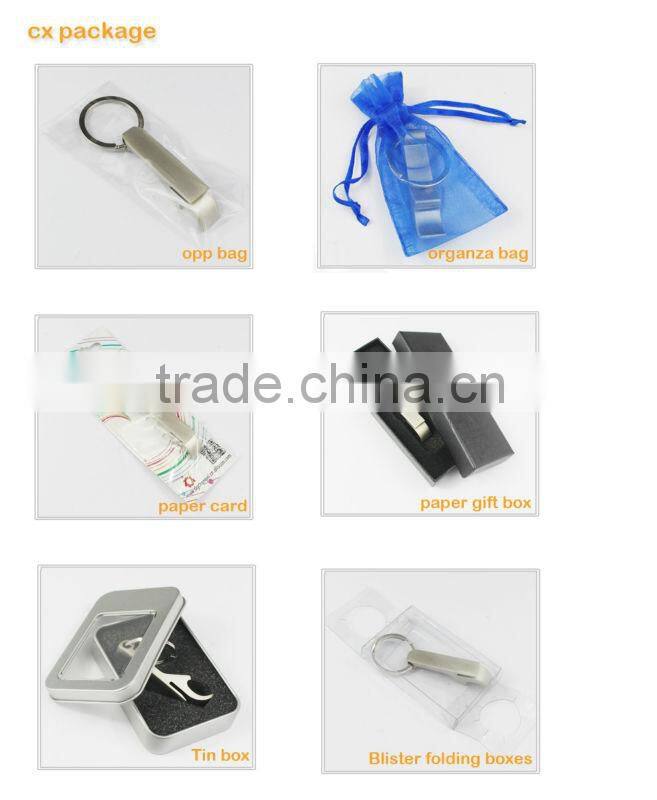 aluminum golden gecko shaped bottle opener keychain