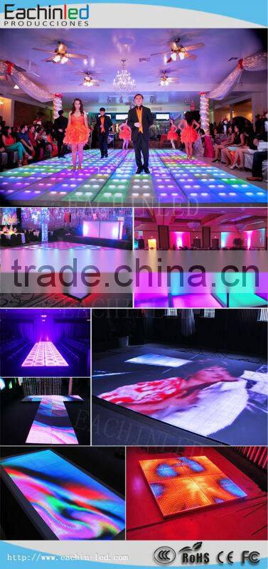 Full Color LED Dance Floor/LED Video Floor With High Quality-Led Video Dance Floor