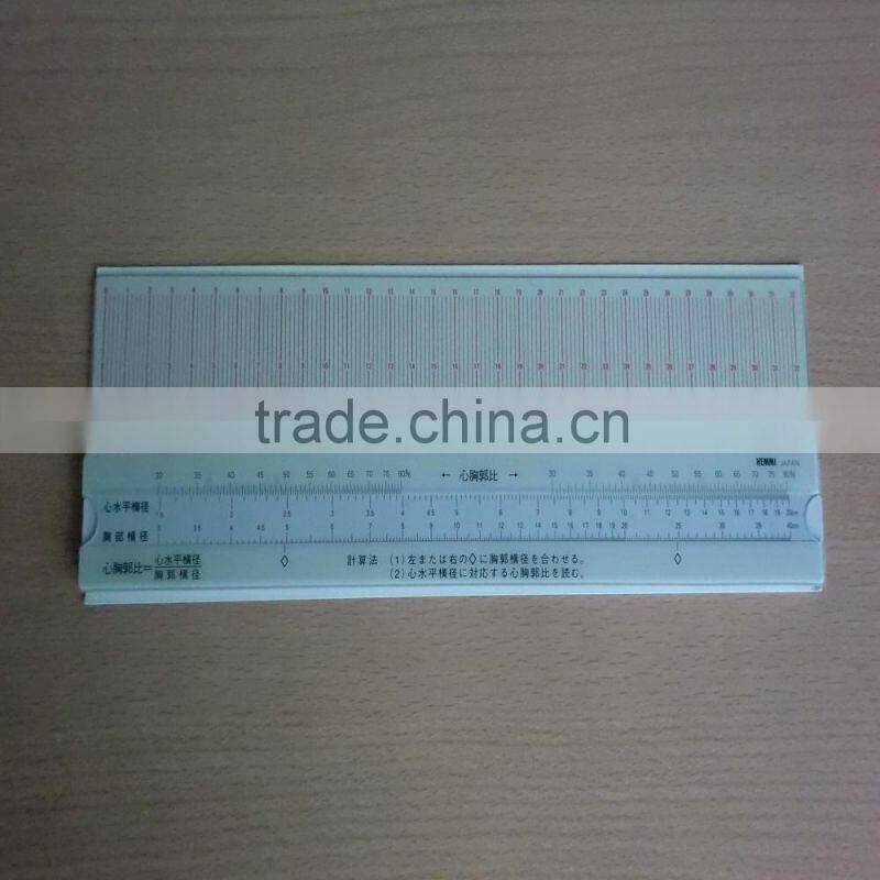 Reliable Japan-made slide rules used as electroplating instrument