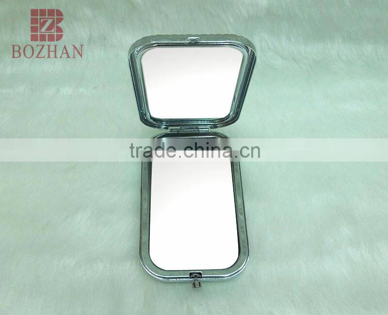 Fashion cosmetic mirror/hot sale pocket mirror/antique compact mirror
