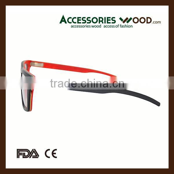 2016 beautiful natural wood reading glasses for selection