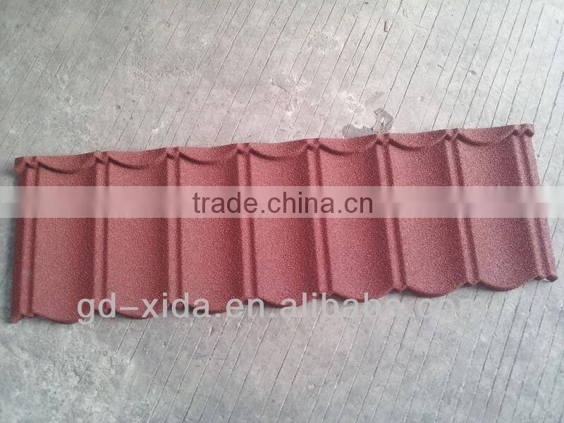 Classic Modern Lightweight Colorful Stone Coated Metal Roofing Tiles Supplier