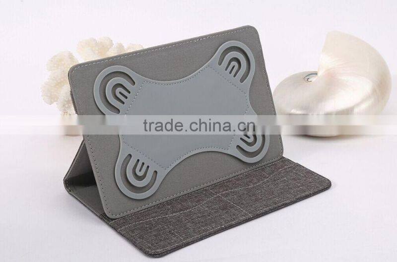 High quality Custom Stand cover leather case for 8 inch tablet pc