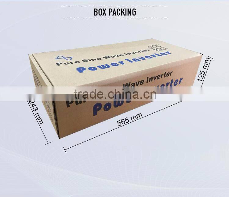 2000watt frequency pure sine wave inverter with remote control for solar system