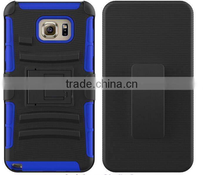 New Arrival for galaxy note 5 pc case belt clip Factory Price