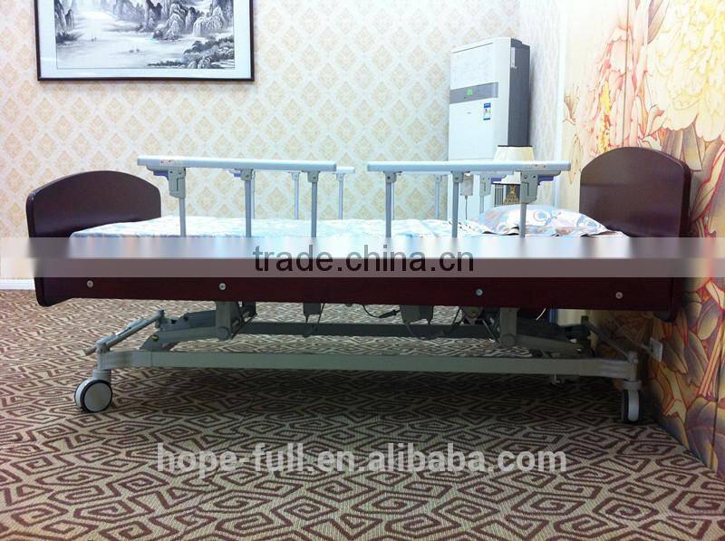 H838a Multfunctions electric nursing home furniture for patient house care bed