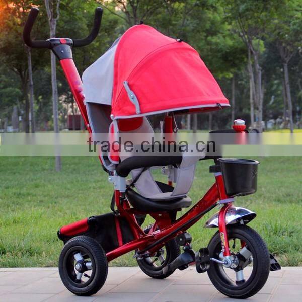 kids pedal tricycle trike,multi-function mini kids trike,kids ride on toy trike with sunshade