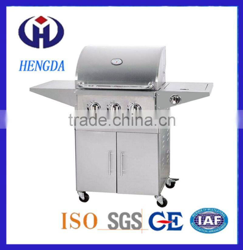 3 burners Stainless Steel Barbecue Gas Grill
