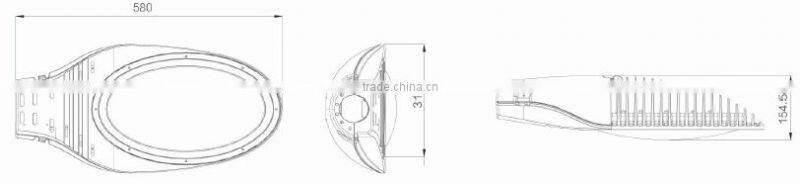 80w LED Street lights, Fixture street lights