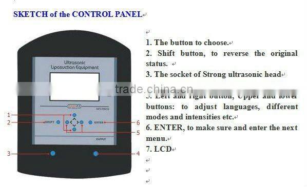 Hot sale !Beauty Equipment Ultrasonic Liposuction Slimming Equipment
