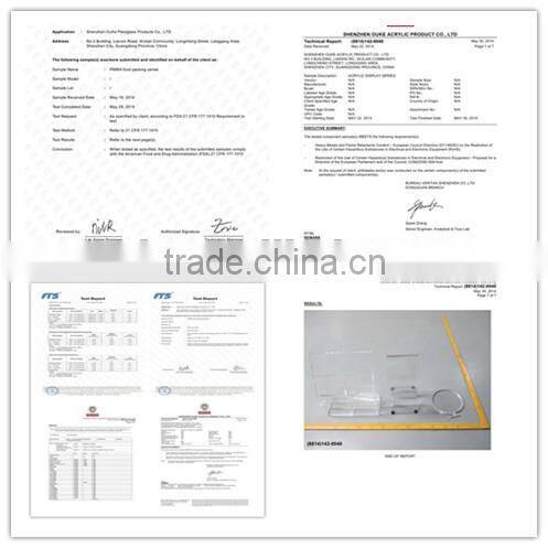 Silk screen printing transparent acrylic name plate holder for sale