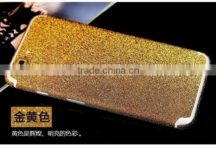 Luxury glitter sparkling bling bling sticker for iphone 7 plus