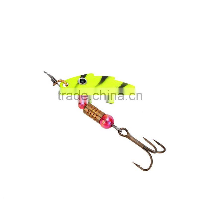 30Pcs Assorted Mixed Color Fishing Lures Metal Spinner Spoon Sequins Hook Hard Bait Tackle