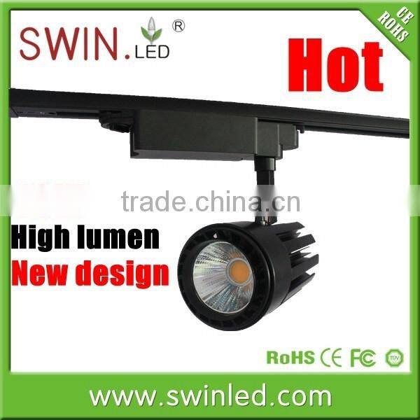 High quality 40W rail cob commercial led track downlight, LED commercial lighting