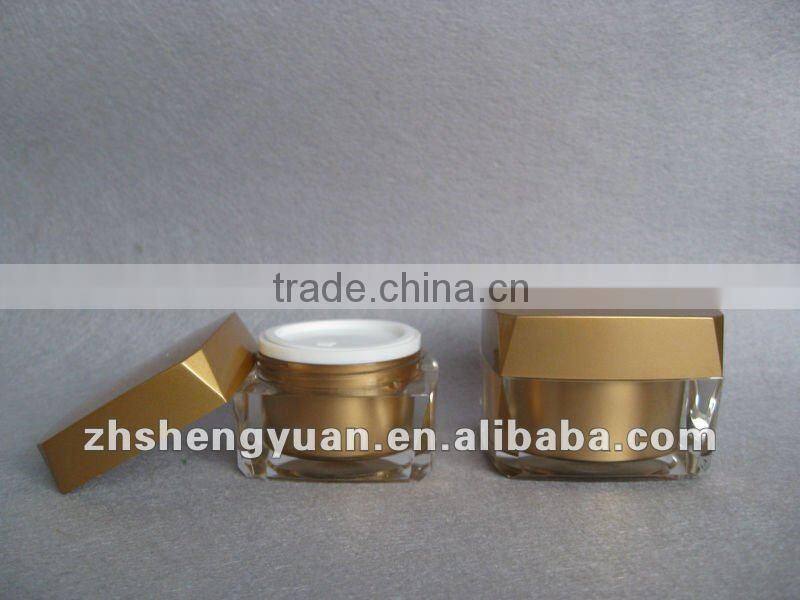 diamond cosmetic lotion bottle for foundation