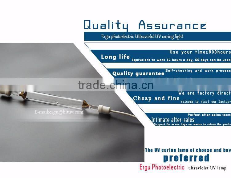 1 kw 230 mm high intensity ultraviolet lamp shadowless glue tubes Uv curing lamp Shadowless glue tubes