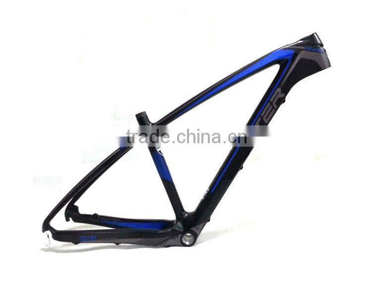 Carbon bicycle frame 17 inch for mountain bike 27.5