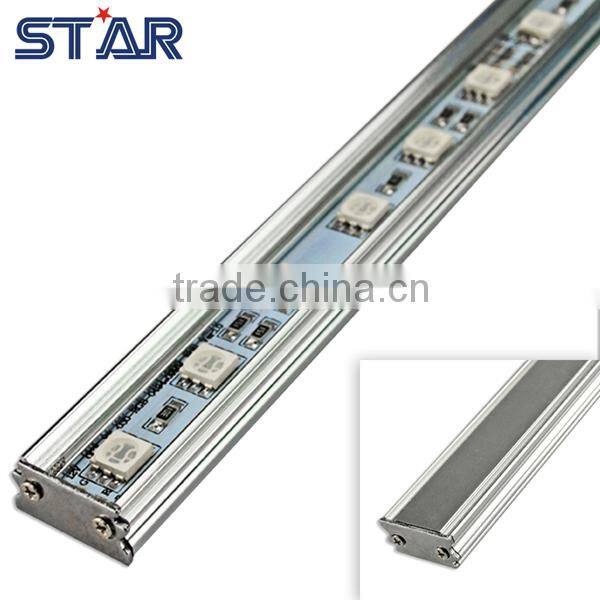 Aluminium LED Lichtleiste RGB SMD 5050 60led/m 15w/m Indoor/outdoor