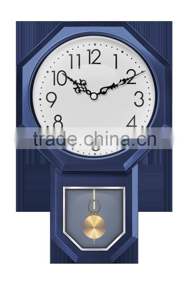 WC21501 automatic calender wall clock/selling well all over the world