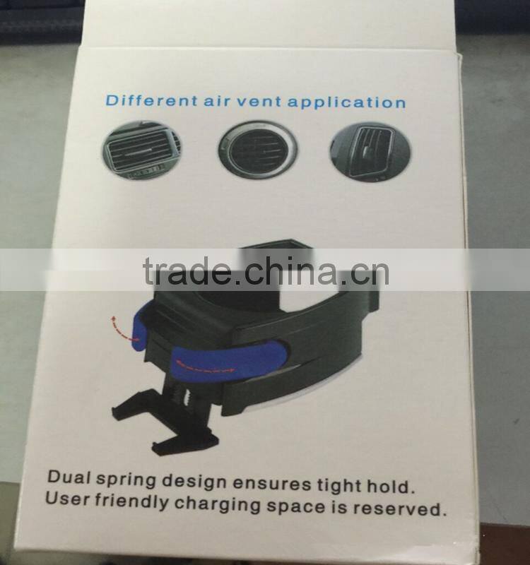 Multifunctional high quality strong unique black new car phone holder