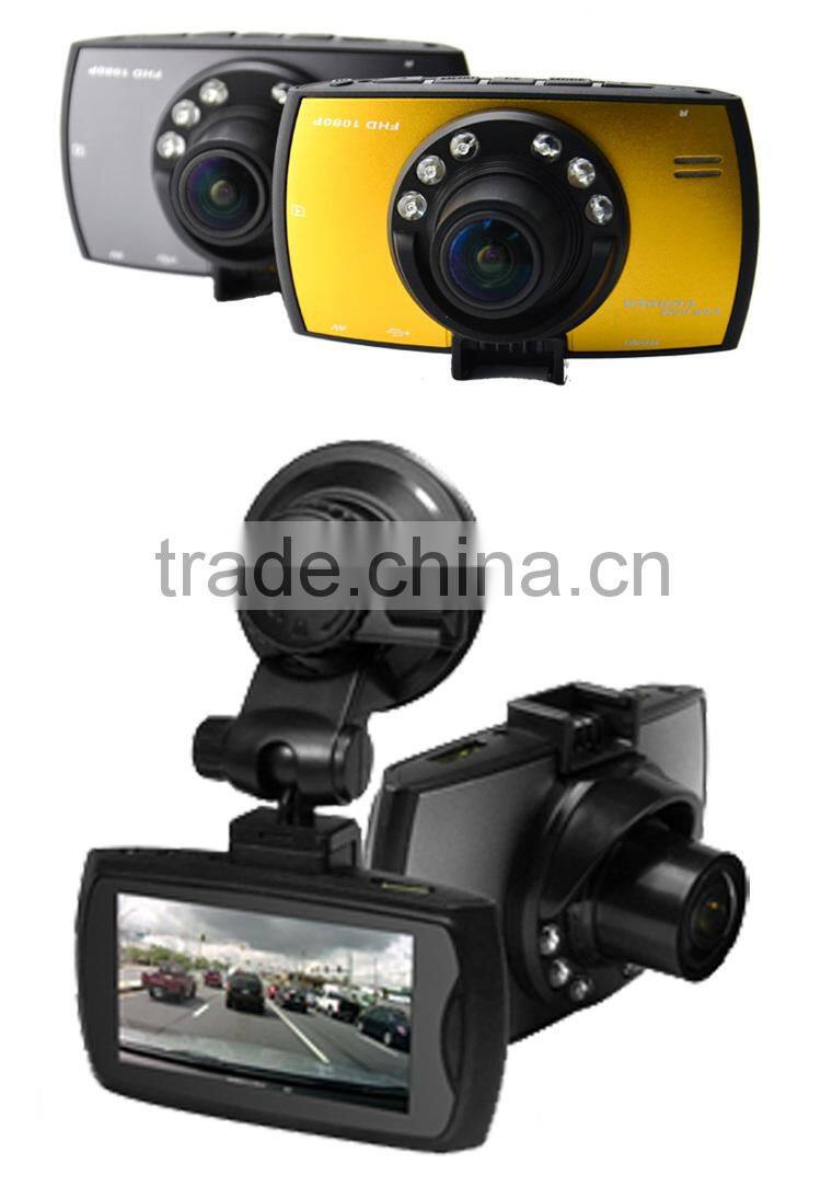 2.7 inch LTPS LCD fhd 1080p digital video recorder car camera with 170 degree