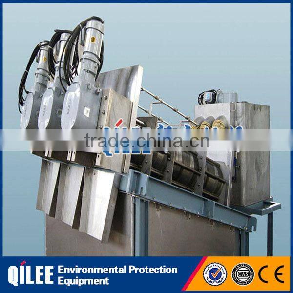 large sewage water treatment equipment stainless steel screw filter press