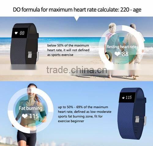 Fashion Heart Rate Monitor Smart Band Inteligente Pulse silicon wristband Sport Wristband OLED Display Smart Bracelet TW64 Plus