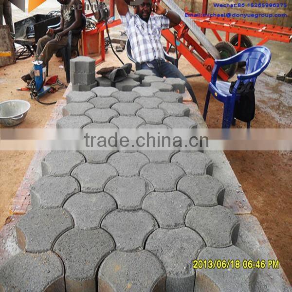 Good quality flyash concrete hollow block making machine in south africa