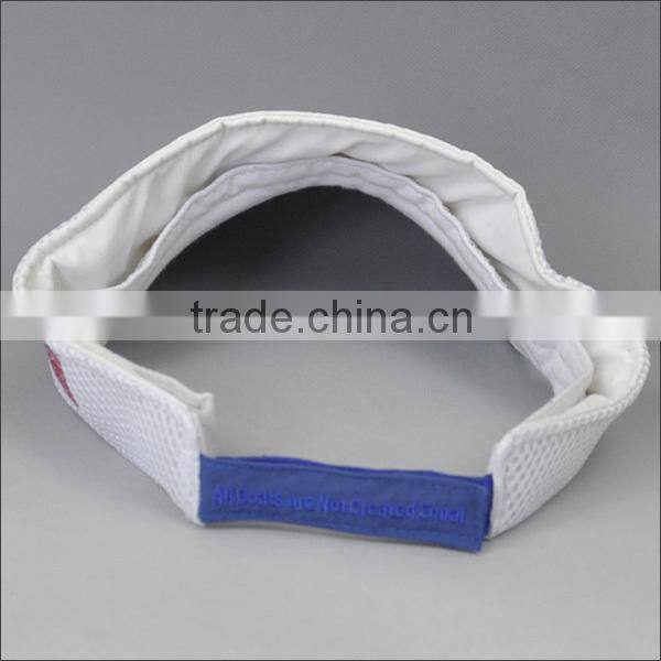 military visor hats/custom handmade sun cap