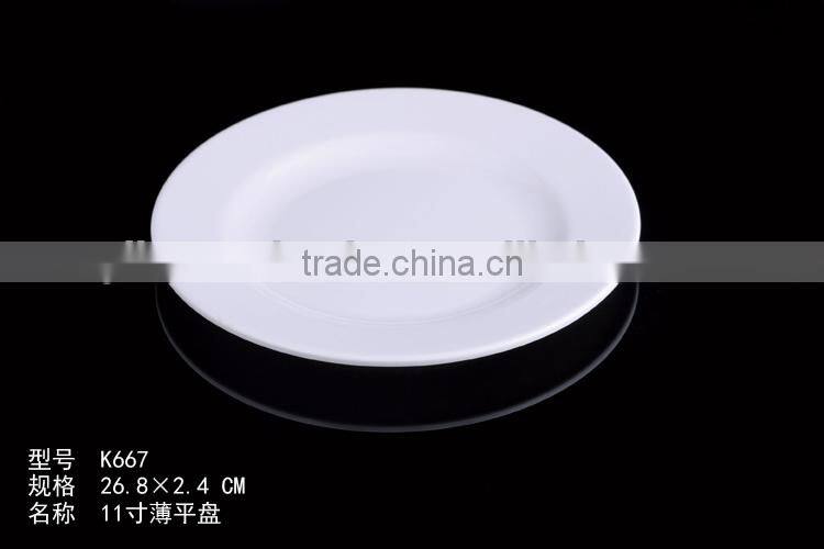 high quality cutomized unbreakable 100% melamine outdoor dinnerware with iron rack