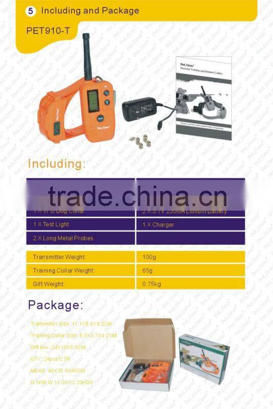 500m remote control dog Collar bark limiter