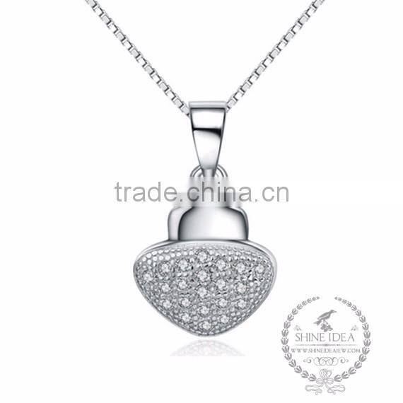 925 sterling silver simple necklace fashion women necklace supplies 6360442