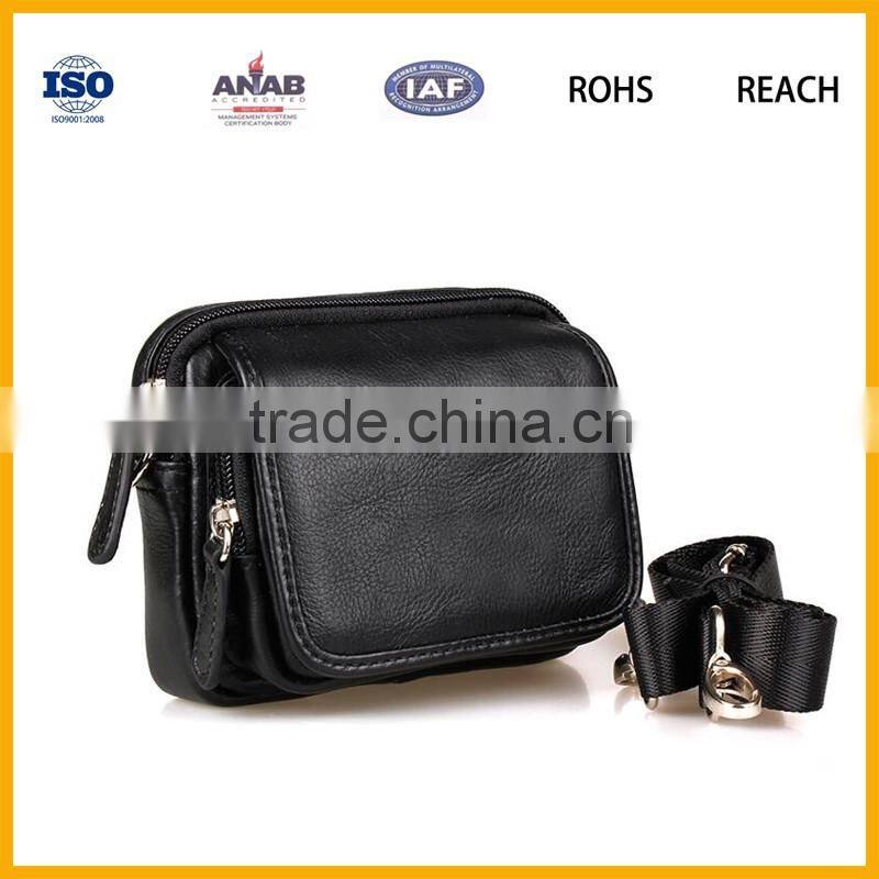 2016 New Fashion PU Girls Multilayer Shoulder Bag Outdoor Sport Waist Bag Casual Bag