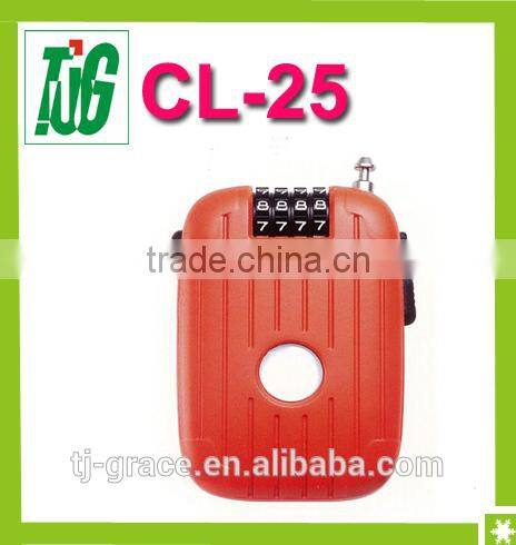 Retractable Cable lock, Bicycle Lock