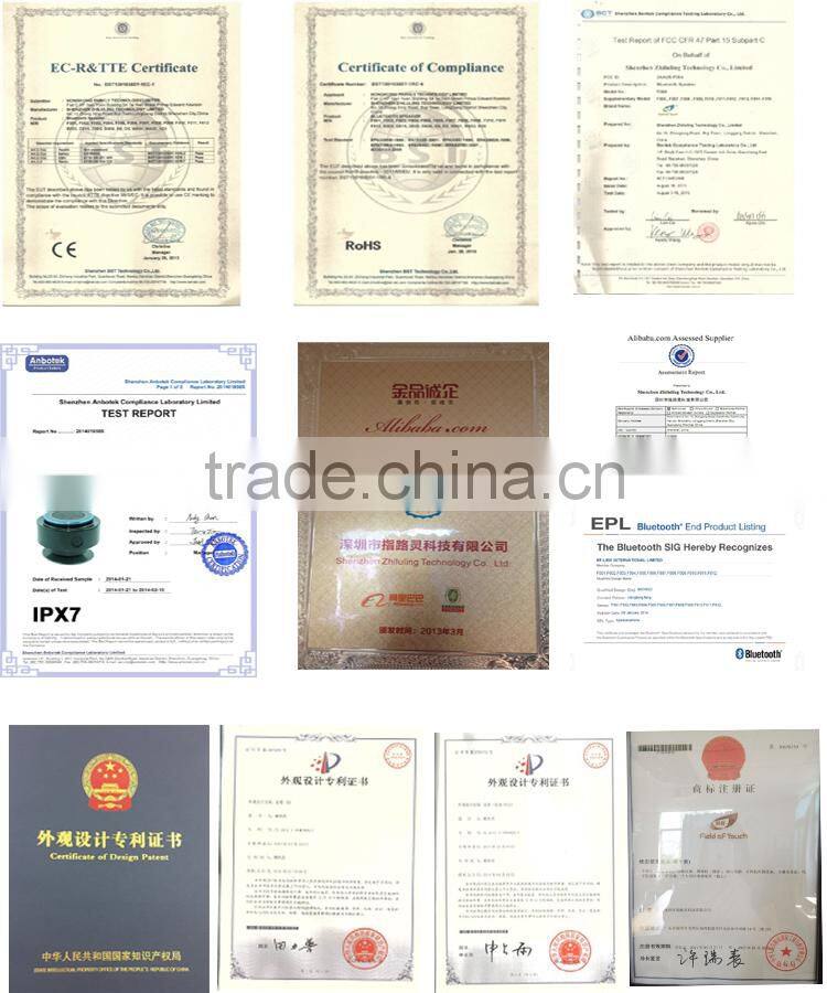 F007 blue color IPX4 bathroom speaker,splash proof speaker