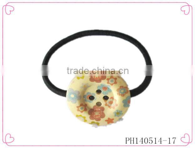 Baby elastic hair band,colorful elastic rubber flexible hair bands