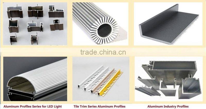 CE Certificated Extruded Aluminum profile to fabricate window frame
