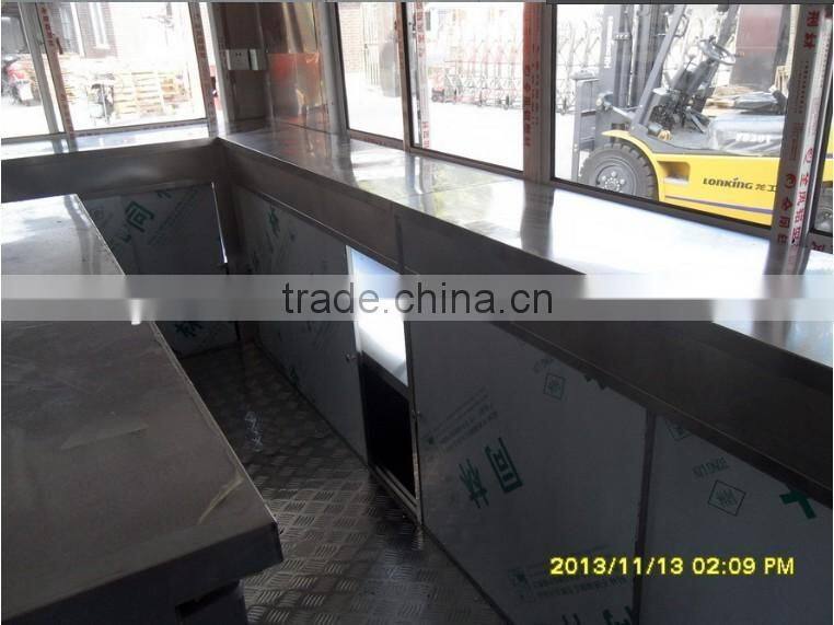 YS-FV450A mobile coffee shop food cart umbrella