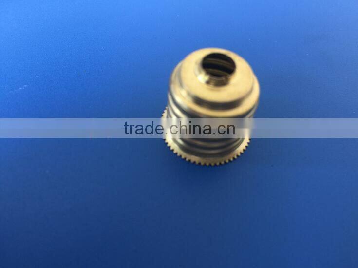 E17 base christmas lamp base copper e17 socket