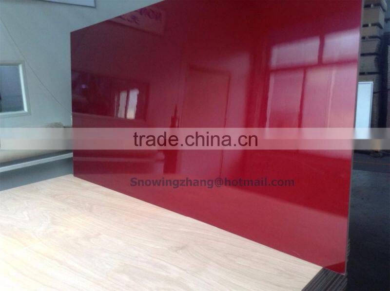 E1 Formaldehyde Emission Standards and First-Class Grade high gloss acrylic mdf boards